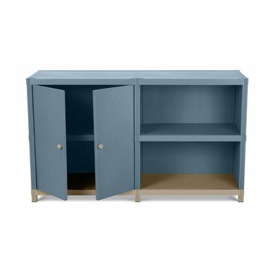 PHOENIX Flo Modular Plastic Storage Indoor Cabinet (fog) S5 CABINET LOW