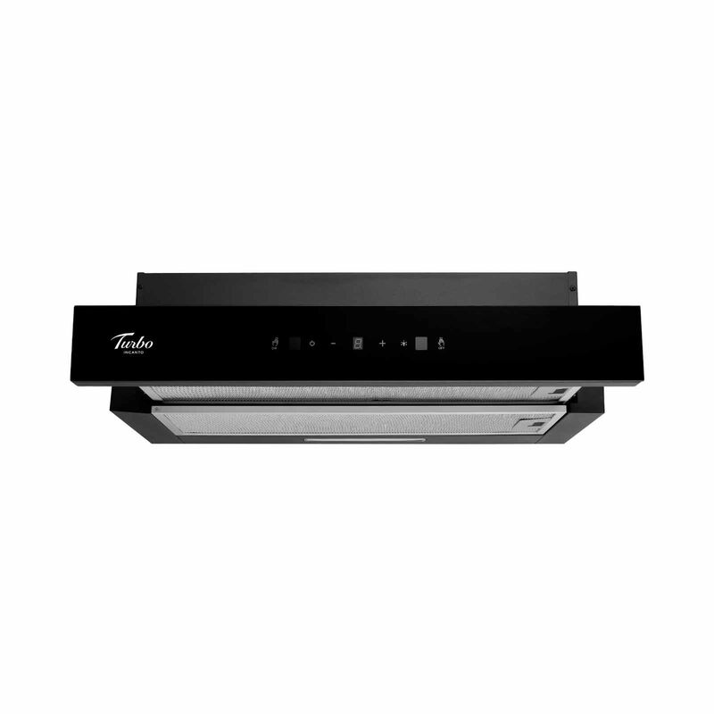TURBO 90cm Telescopic Hood (exclude Installation) TL900BK-image 4