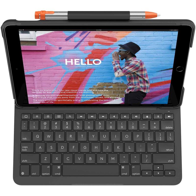 LOGITECH Logi Slimfolio Kb Case Ipad 10.2 7/8 Gen 920-009469-image 1