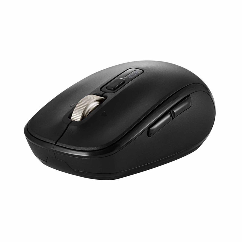 ELECOM Dual Mode Wireless Blueled Silent Mouse 8 Buttons Black M-MY50MBSBK-G-image 4