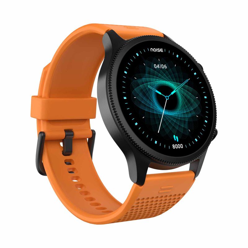 NOISE Noisefit Halo Smartwatch - Fiery Orange WRB-SW-HALO-STD-ORNG_BLK-image 2