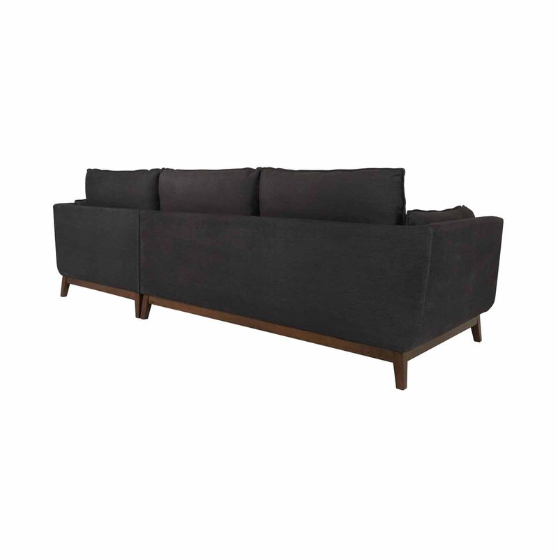 MUZE L Shaped (fab) Right Slate Grey EDITH-image 5
