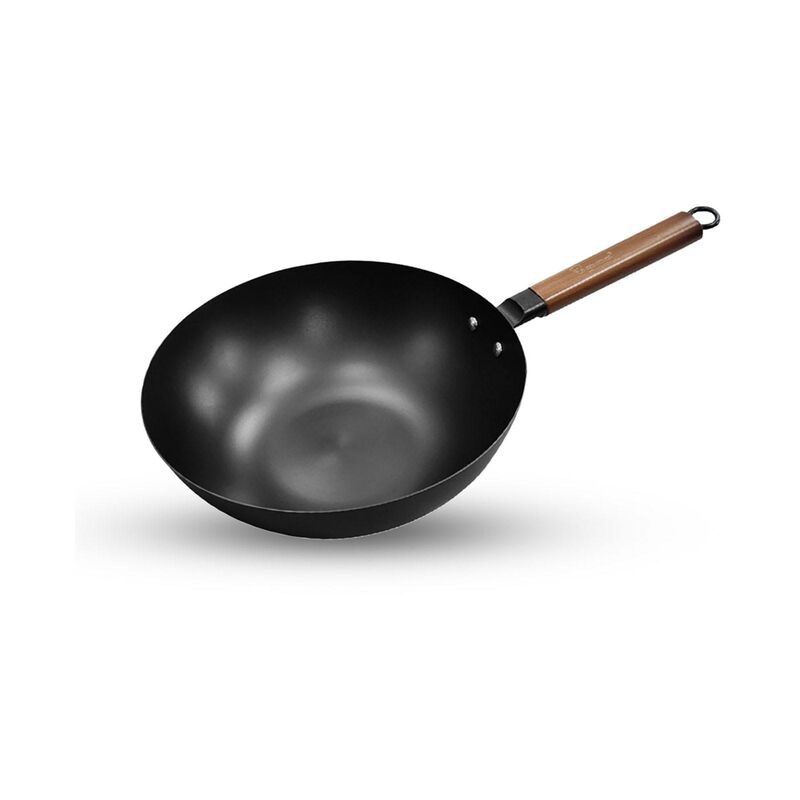 LA GOURMET Hikaru 30cm Nitriding Open Wok LGMCWCI412515-image 1
