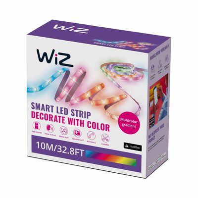 WIZ Rgbic Led Strip 10m Uk Plug 929004126617