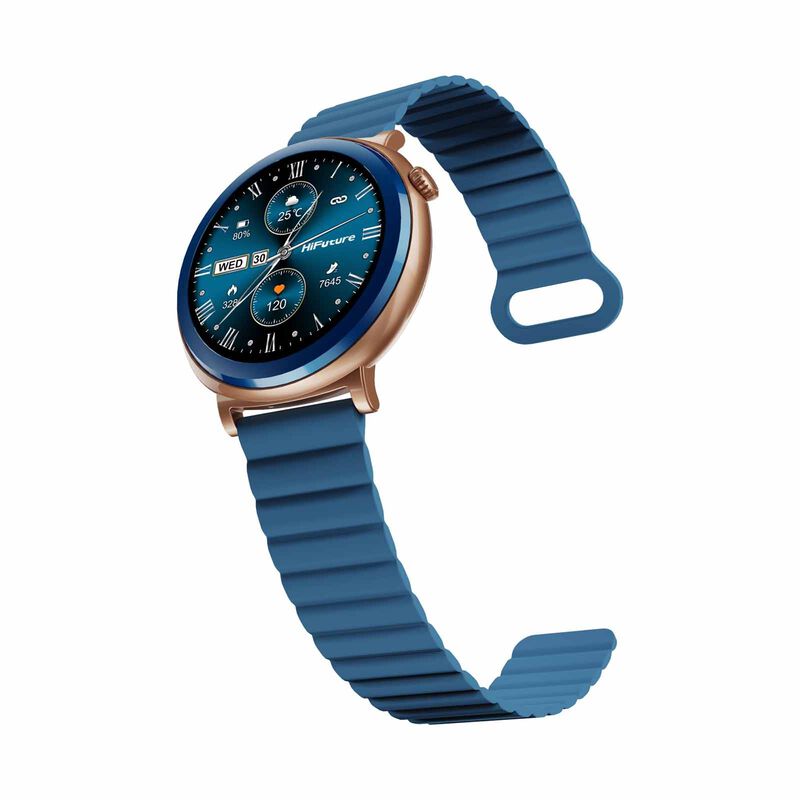 HIFUTURE Aurora - Blue Bluetooth Smartwatch With Heart Rate Function HSSW11BL-image 2