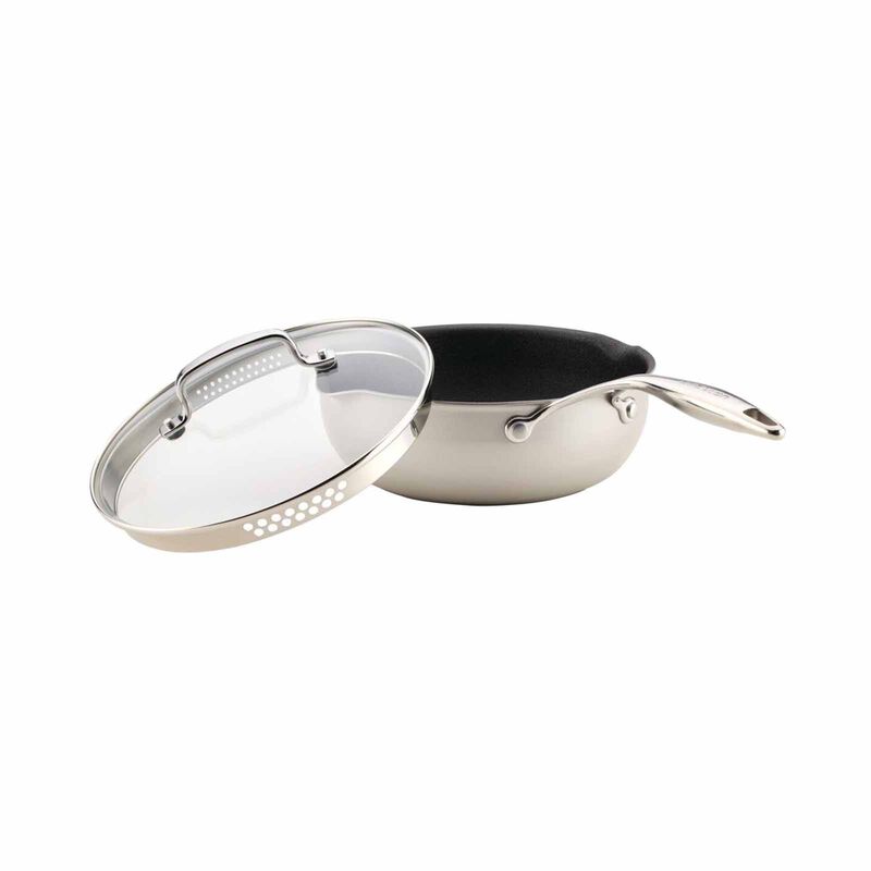 CIRCULON Infinity Nonstick 24cm/2.8l Multi-pan With Glass Lid & Lid Holder 80303-image 5