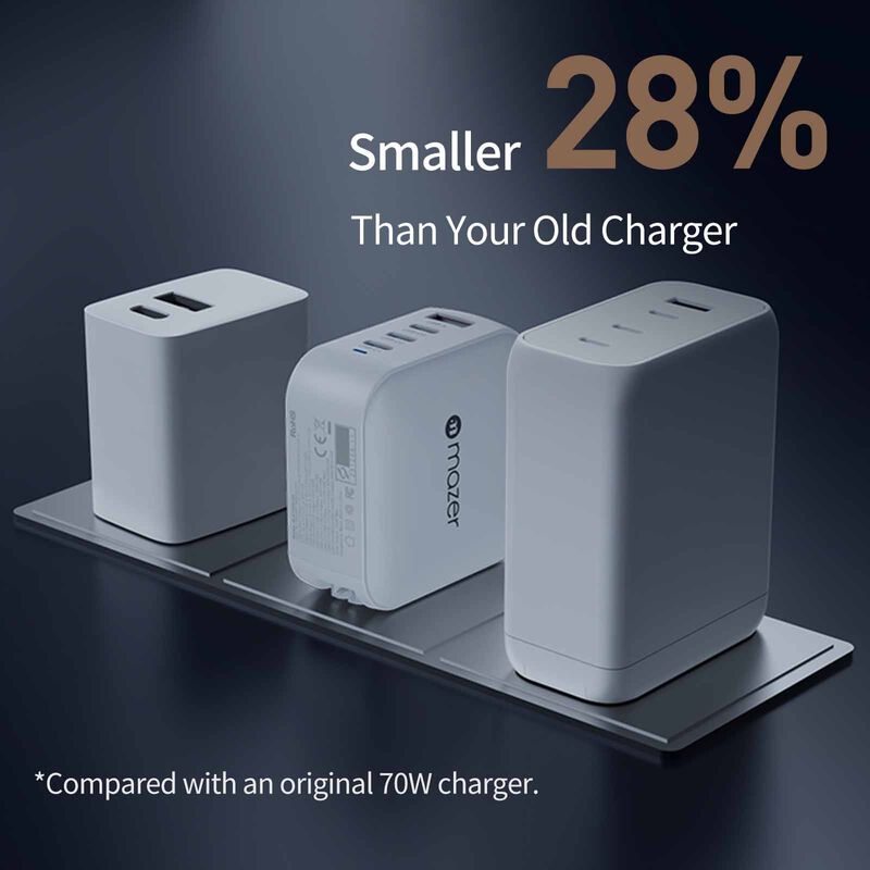 MAZER Ganprestige Pd100w 3c1a With 4 Travel Plugs-white M-G100W-V5-WH-image 12