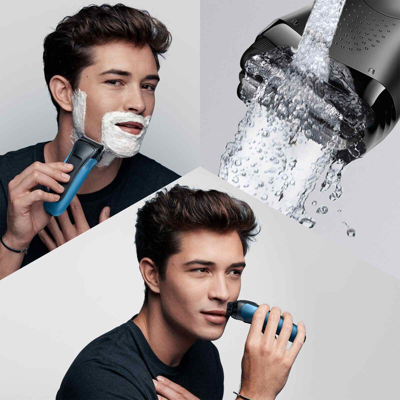 BRAUN Series 3 Wet & Dry Shaver - Blue S3310S-image 6