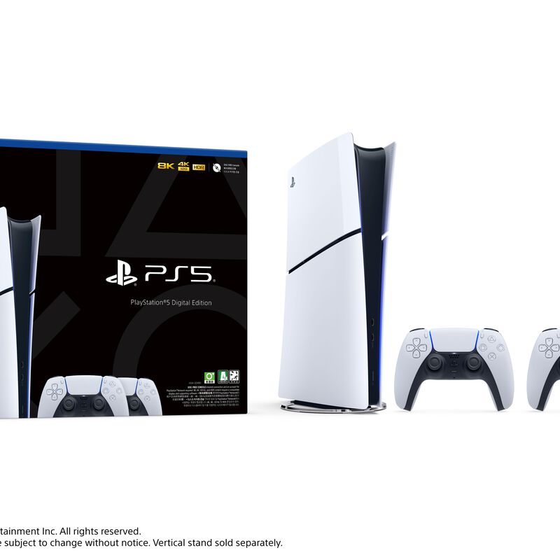 SONY Playstation 5 Digital Edition &ndash; Two Dualsense Wireless Controllers Bundle ASIA-00480-image 1