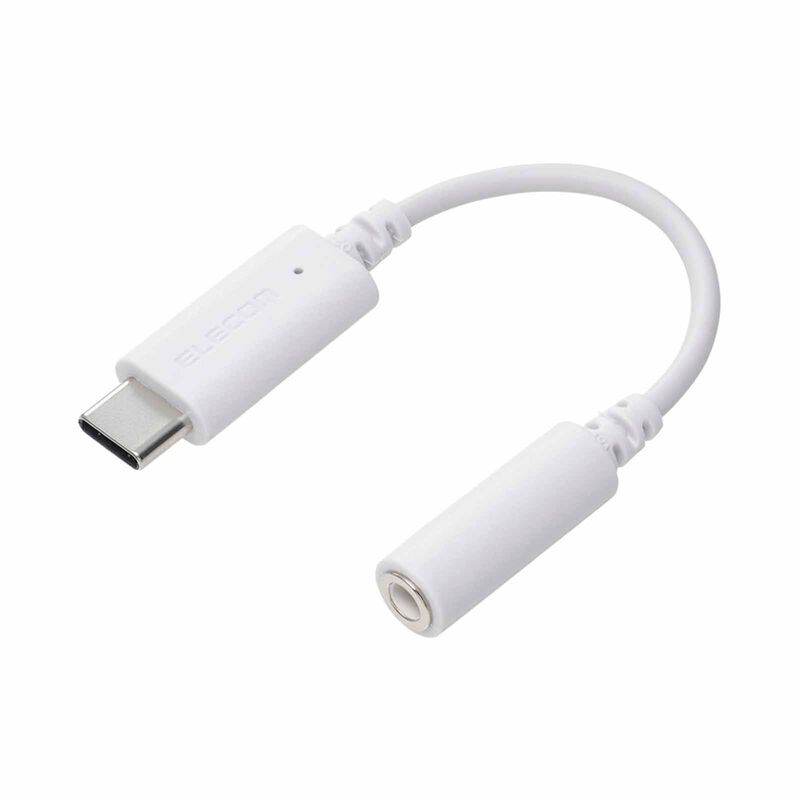 ELECOM Usc C To 3.5mm Conversion MPA-C35DWH2-image 1