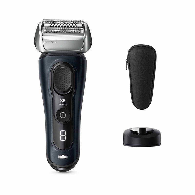 BRAUN Series 8 Pro Wet & Dry Shaver With Charging Stand 8513S-image 1