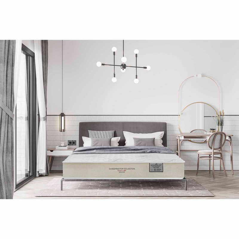KINGKOIL Queen Size Mattress W/bedframe And Headboard CHIROPRACTOR COLLECTION DEBYE-image 3