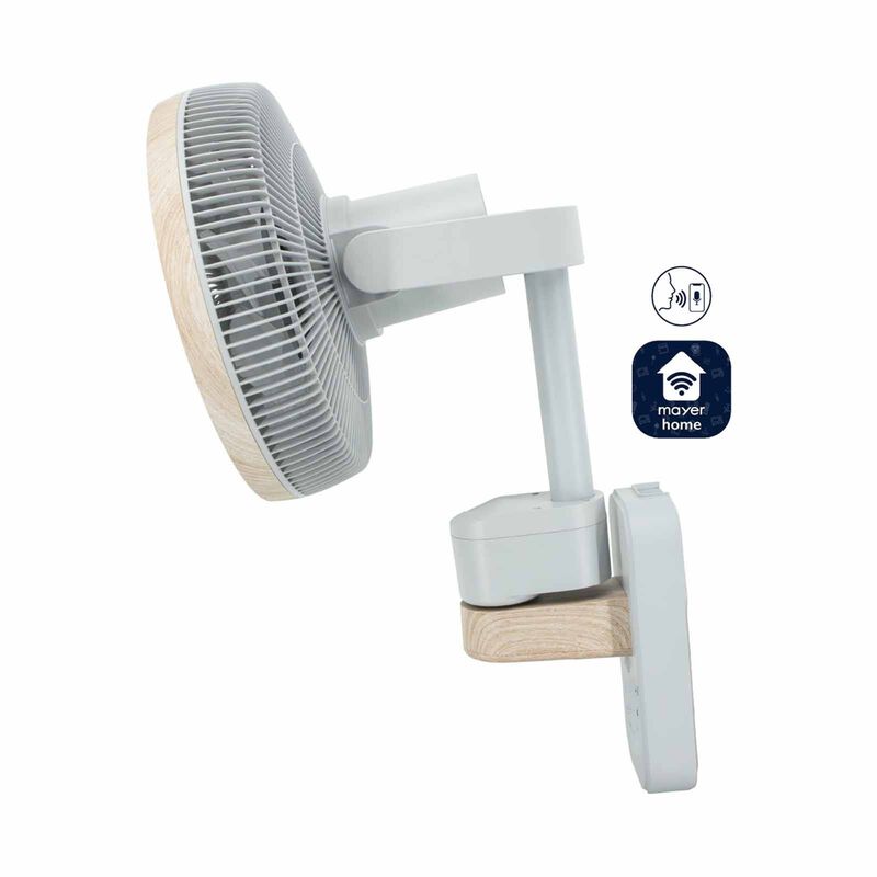 MISTRAL 12 In Dc Wall Fan With Wifi & Remote Control MWF1212DRW-G-image 5