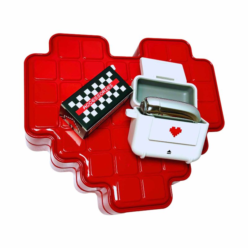 YOOSE Shaver - Silver Pixelated Love Box Limited Edition MINI SILVER-image 2