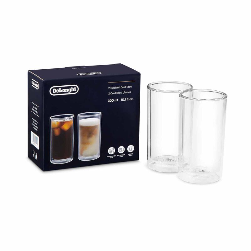 DELONGHI Cold Brew Glasses - Pack Of 2 X 300ml DLSC325-image 1