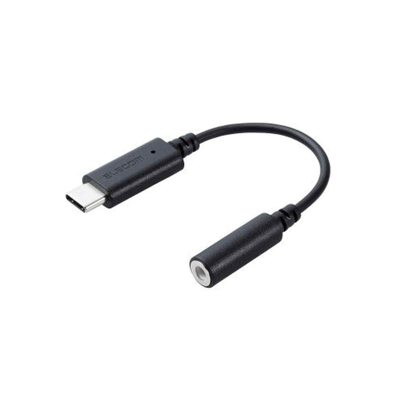 ELECOM Usc C To 3.5mm Conversion MPA-C35DBK-image 1