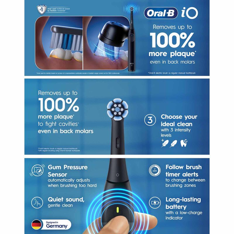 ORAL-B Io Series Electric Toothbrushes - White IO 2 - WHITE-image 8