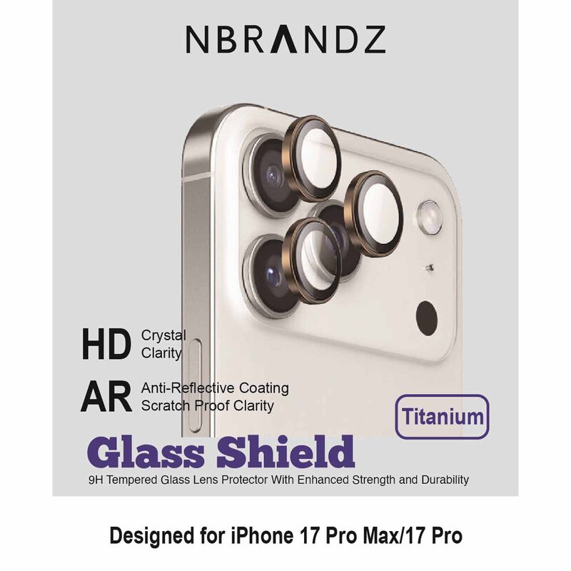 N.BRANDZ Premium Lens Protector For Iphone17pro/17promax-tn N-LENS-P17PM-TN-image 3