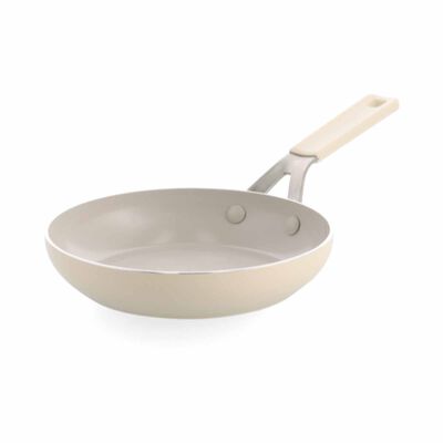 KITCHENAID Aluminium 9g 20cm Frypan - Almond Cream KAAM069596