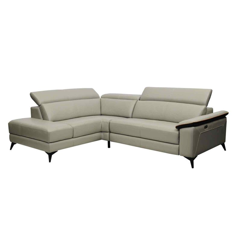 ARMADIO L Shaped (fl-v) Left Mto Full Leather Sofa Set JANELLE-image 5