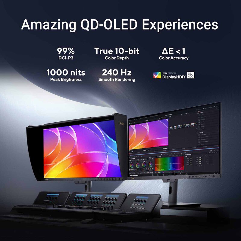 ASUS 31.5in Proart Uhd 240hz Qd-oled Monitor PA32USD-image 15