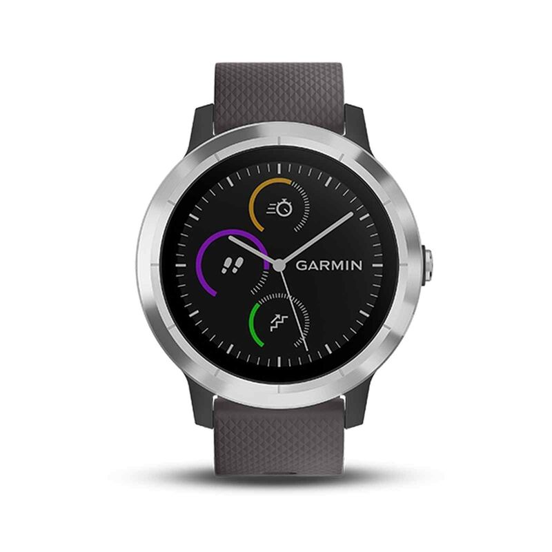 GARMIN Vivoactive 3 Element Smart Watch (black & Grey) GM-010-01769-A4-image 1