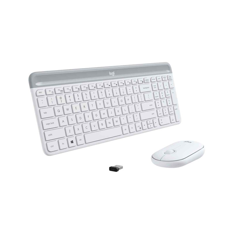 LOGITECH Mk470 Wireless Slim Combo (off White) 920-009183-image 5