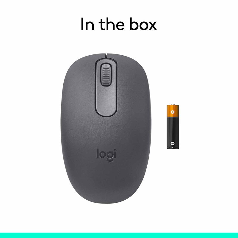 LOGITECH M196 Wireless Bluetooth Mouse Graphite 910-007462-image 3