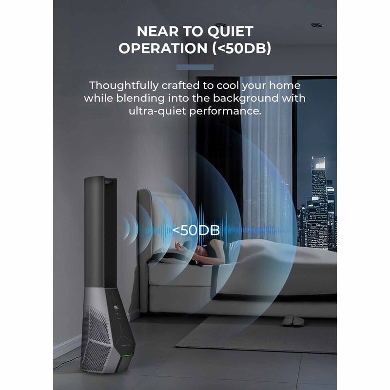 MISTRAL 42 In Dc Blade Free Fan W/remote & Wifi MBFAP4236DRW-image 12