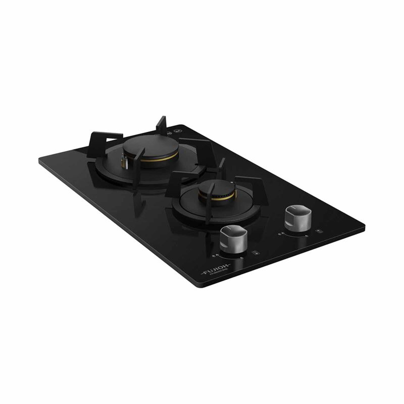 FUJIOH 30cm 2 Burners Gas Hob (lpg)(exclude Installation) FH-GS2525 SVGL LPG-image 2