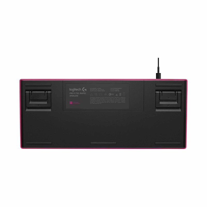LOGITECH G Pro X Tkl Rapid Keyboard Analog Switches - Magenta 920-013254-image 2