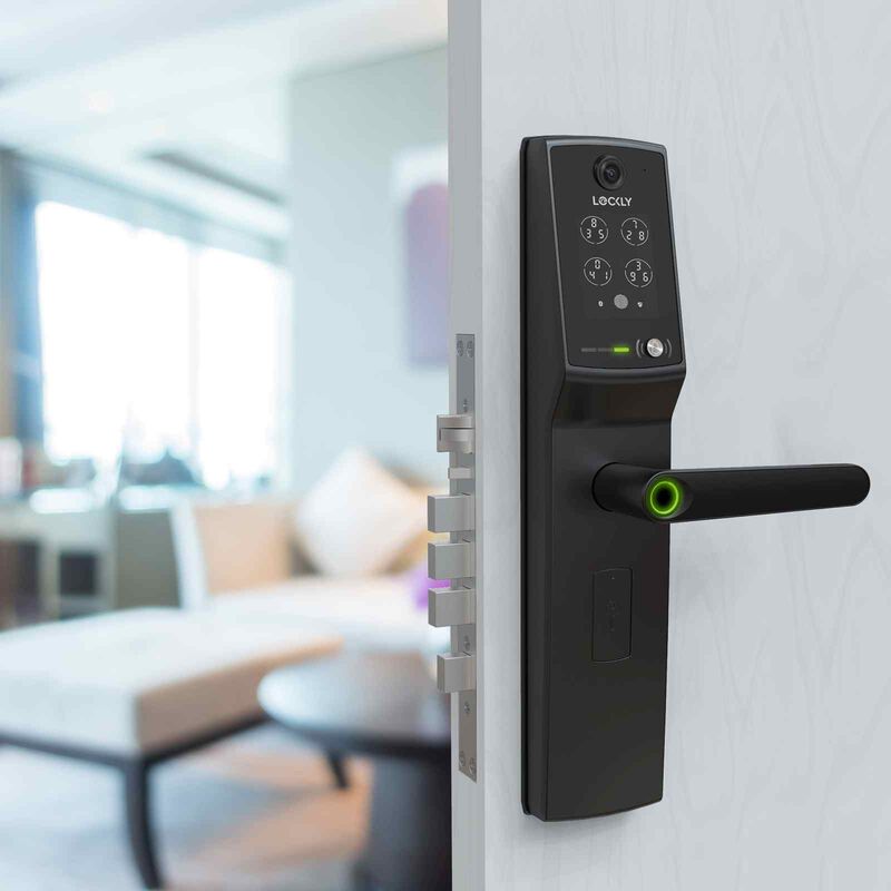 LOCKLY Vision Lux Mortise Edition Matte Black PGD898BFMB-image 8