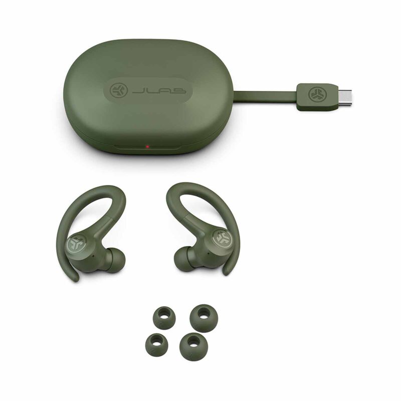JLAB Go Sport+ True Wireless Earbuds - Green EBGAIRSPRTRGRN124-image 2