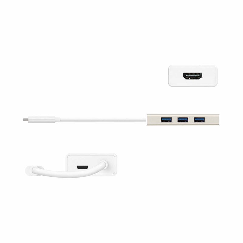 J5CREATE Usb 3.1 Type-c 3-port Hub With Hdmi JCH451-image 3