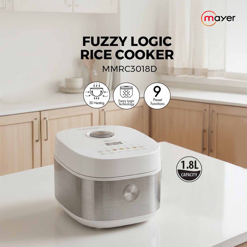 MAYER Fuzzy Logic Rice Cooker (5.0l) MMRC3018D-image 7