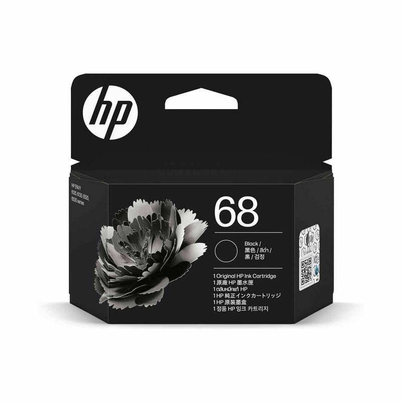 HP Black Original Ink Cartridge HP 68 BLACK-image null