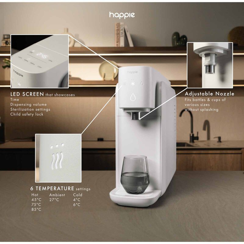 HAPPIE Joy Water Purifier - White JOY - WHITE-image 3