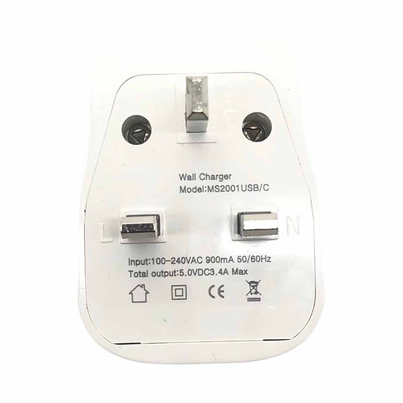 MORRIES 1 Usb And 1 Type C Adaptor With Night Light Function (yellow) MS-2001USB/C/Y-image 2