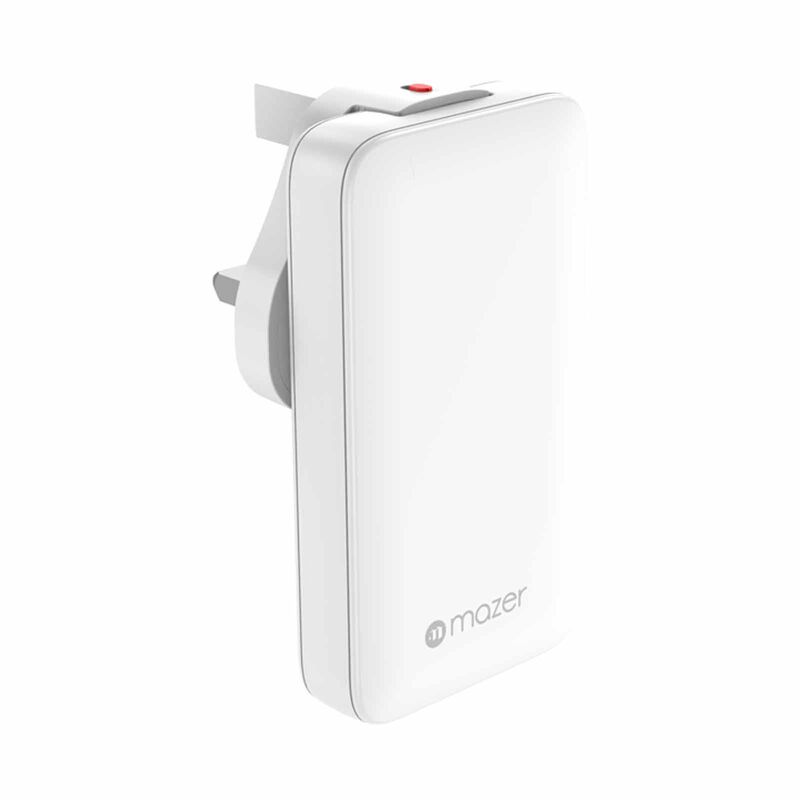MAZER Prestigegan Pd65w 1c1a With Travel Plugs - White M-G65SLIM-WH-image 6