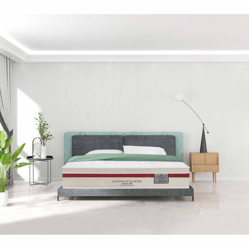 KINGKOIL Queen Size Mattress W/bedframe And Headboard CHIROPRACTOR COLLECTION KNILEY-image 3