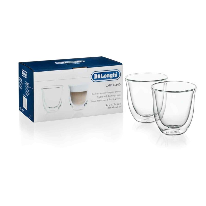 DELONGHI Cappuccino Double Wall Glasses (2pcs) DLSC311-image 2