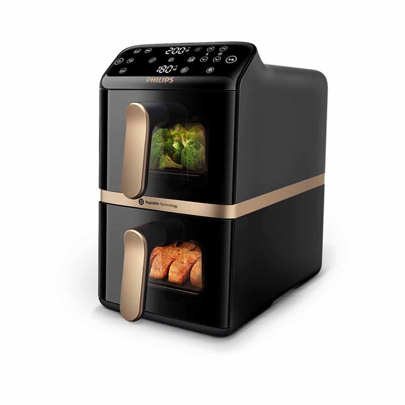 PHILIPS 4000 Series Dual Stack Air Fryer (10l) NA462/79-image 4