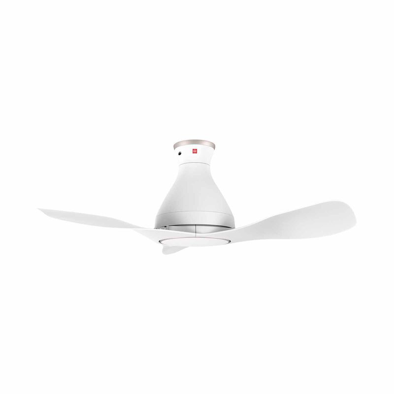 KDK 40 In Dc Ceiling Fan With Light (white) F40GP (WH)-image 2