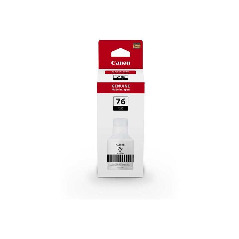 CANON Black Ink Cartridge GI-76 BK-image 1