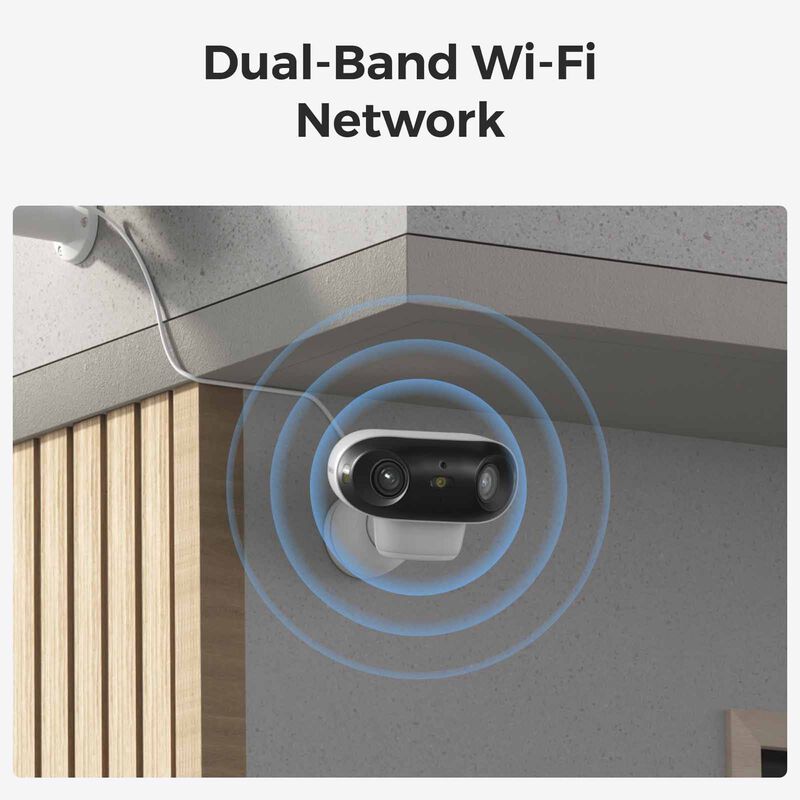 REOLINK Reolink Argus Pro 4 4k 180&deg; Dual-lens Wifi 6 Battery Camera BWB4K01W-image 7