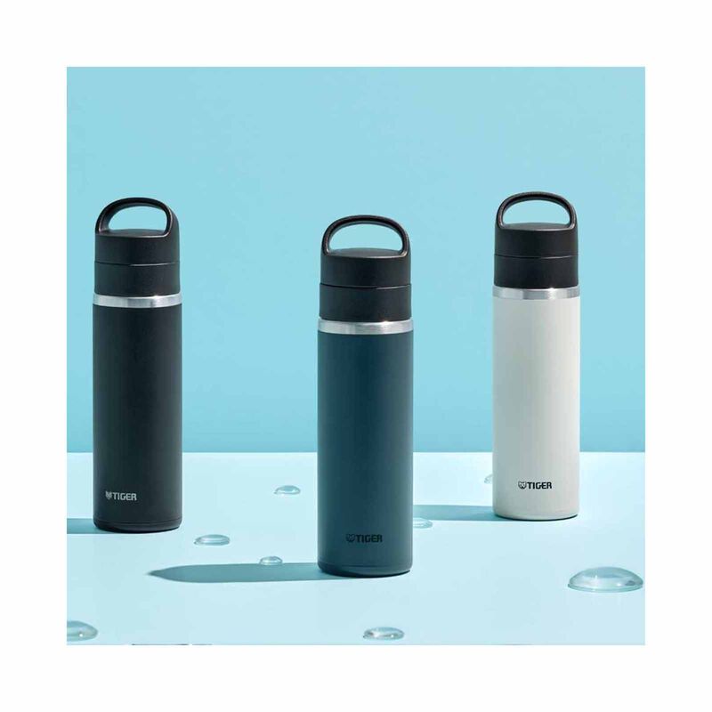 TIGER 0.48lt Screw Lid Stainless Steel Bottle (stone Black) MKB-T048 (KK)-image 2