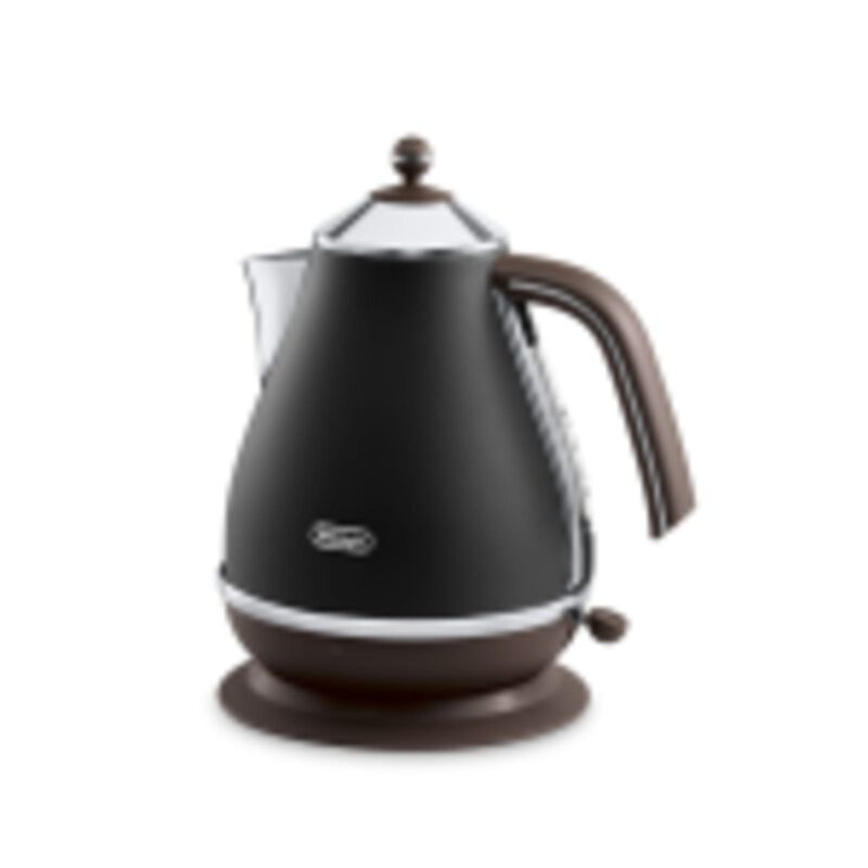 DELONGHI Icona Vintage Cordless Kettle (1.7l) - Black KBOV2001.BK-image 2