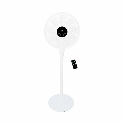 MORRIES 16 In 2 In 1 Dc Stand Fan W/remote- White MS-1611DCSFR-WH
