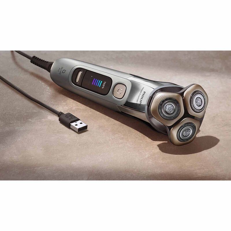 PHILIPS Wet & Dry Electric Shaver With Skiniq Pro XP9404/26-image 5