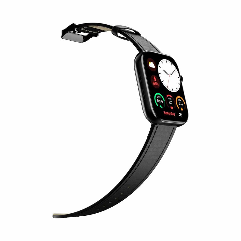 NOISE Colorfit Ultra 3 Smartwatch - Classic Black WRB-SW-COLORFITULTRA3-LTHR-BLK_BLK-image 2
